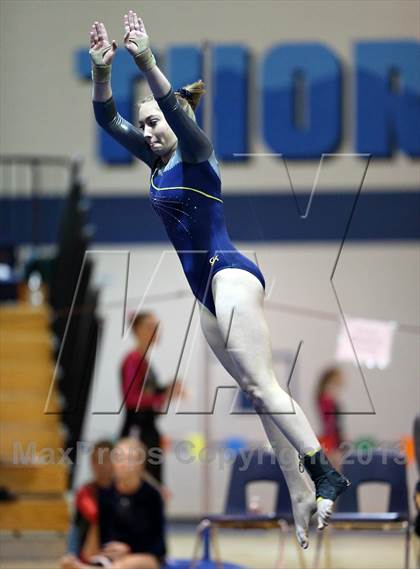 Thumbnail 3 in CHSAA 4A State Gymnastics Championships photogallery.