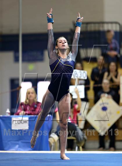 Thumbnail 3 in CHSAA 4A State Gymnastics Championships photogallery.