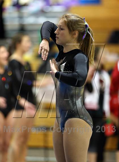 Thumbnail 3 in CHSAA 4A State Gymnastics Championships photogallery.