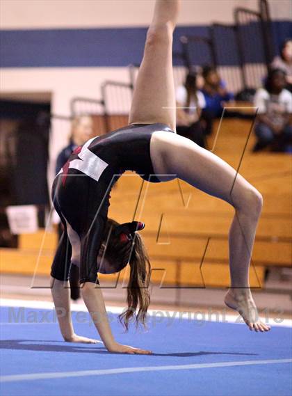 Thumbnail 2 in CHSAA 4A State Gymnastics Championships photogallery.