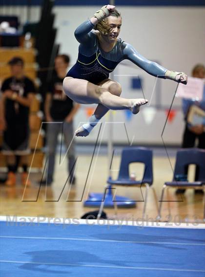 Thumbnail 2 in CHSAA 4A State Gymnastics Championships photogallery.