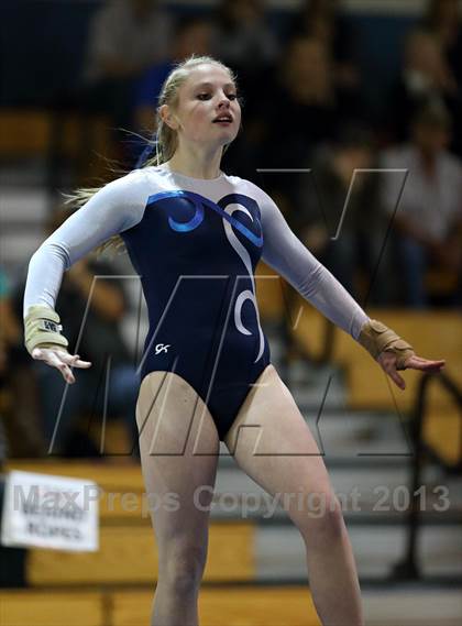 Thumbnail 3 in CHSAA 4A State Gymnastics Championships photogallery.