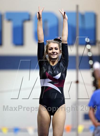 Thumbnail 2 in CHSAA 4A State Gymnastics Championships photogallery.