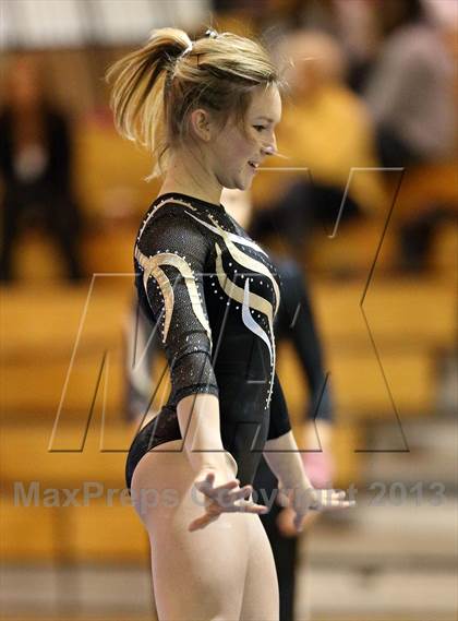 Thumbnail 1 in CHSAA 4A State Gymnastics Championships photogallery.