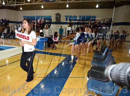 Thumbnail 1 in CHSAA 4A State Gymnastics Championships photogallery.