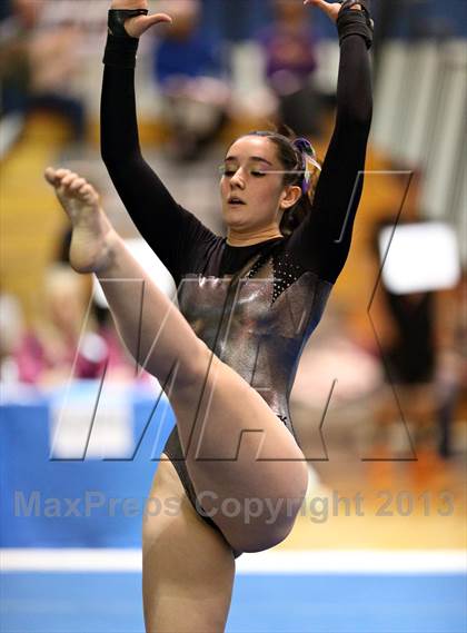 Thumbnail 2 in CHSAA 4A State Gymnastics Championships photogallery.