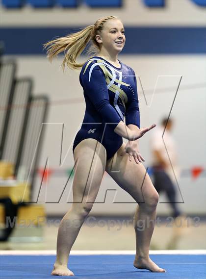 Thumbnail 3 in CHSAA 4A State Gymnastics Championships photogallery.