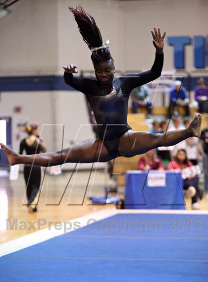 Thumbnail 2 in CHSAA 4A State Gymnastics Championships photogallery.