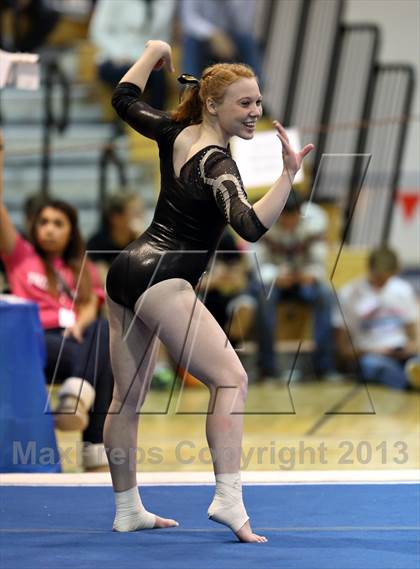 Thumbnail 1 in CHSAA 4A State Gymnastics Championships photogallery.