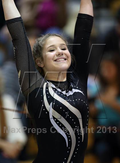 Thumbnail 2 in CHSAA 4A State Gymnastics Championships photogallery.