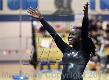 Thumbnail 1 in CHSAA 4A State Gymnastics Championships photogallery.