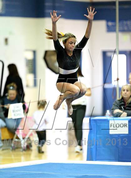 Thumbnail 2 in CHSAA 4A State Gymnastics Championships photogallery.