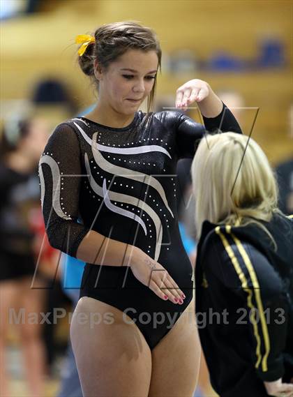 Thumbnail 1 in CHSAA 4A State Gymnastics Championships photogallery.