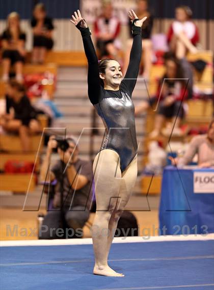 Thumbnail 3 in CHSAA 4A State Gymnastics Championships photogallery.