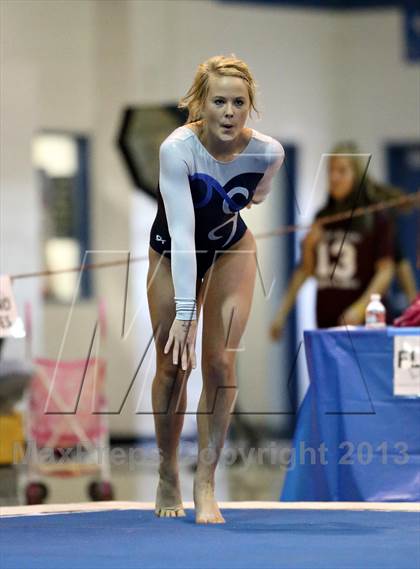 Thumbnail 3 in CHSAA 4A State Gymnastics Championships photogallery.