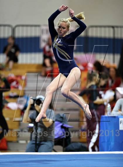 Thumbnail 3 in CHSAA 4A State Gymnastics Championships photogallery.