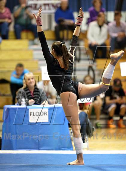 Thumbnail 2 in CHSAA 4A State Gymnastics Championships photogallery.