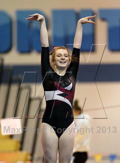 Thumbnail 3 in CHSAA 4A State Gymnastics Championships photogallery.