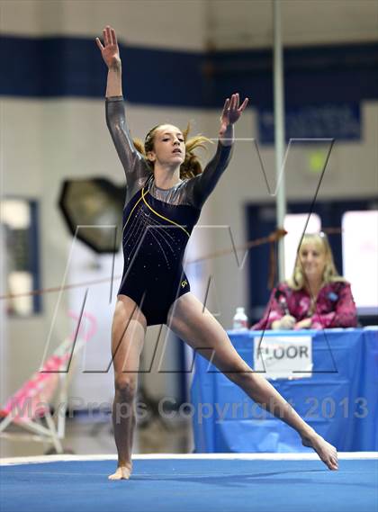 Thumbnail 3 in CHSAA 4A State Gymnastics Championships photogallery.