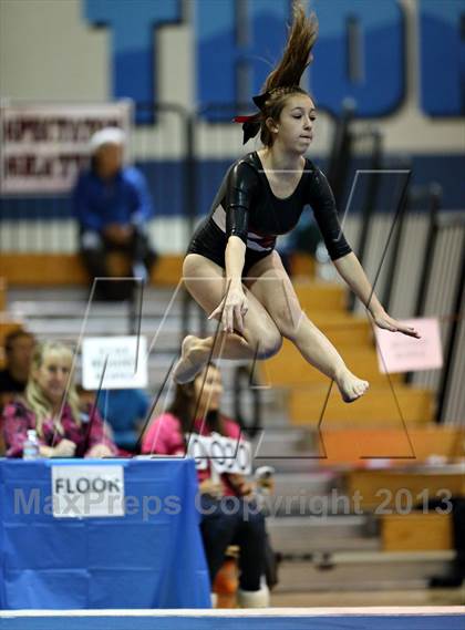 Thumbnail 3 in CHSAA 4A State Gymnastics Championships photogallery.