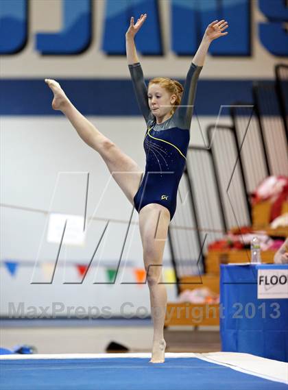 Thumbnail 1 in CHSAA 4A State Gymnastics Championships photogallery.