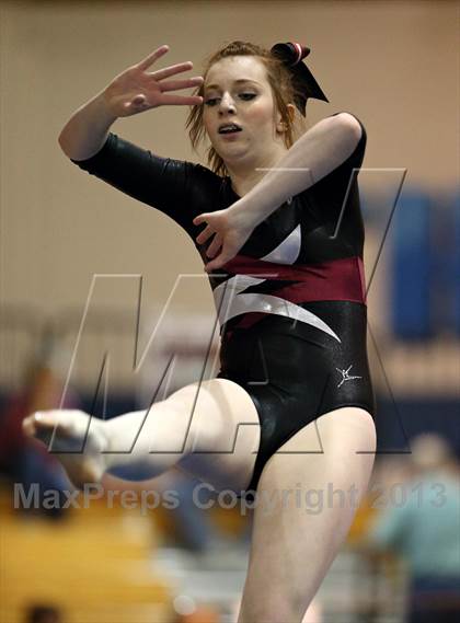 Thumbnail 2 in CHSAA 4A State Gymnastics Championships photogallery.