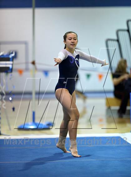 Thumbnail 1 in CHSAA 4A State Gymnastics Championships photogallery.