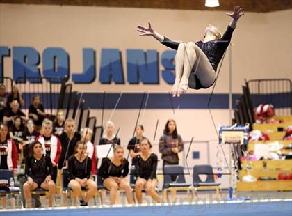 Thumbnail 1 in CHSAA 4A State Gymnastics Championships photogallery.