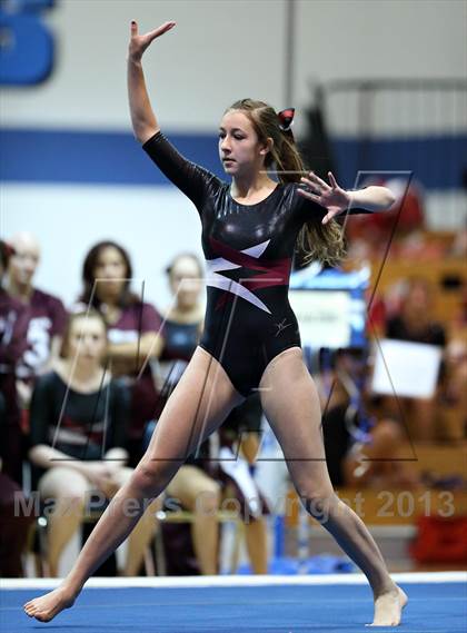 Thumbnail 1 in CHSAA 4A State Gymnastics Championships photogallery.