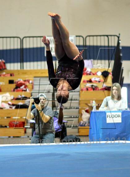 Thumbnail 1 in CHSAA 4A State Gymnastics Championships photogallery.