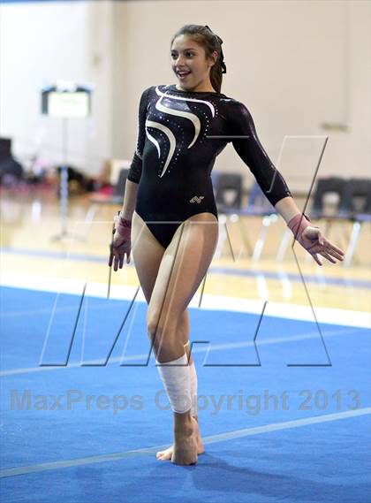 Thumbnail 1 in CHSAA 4A State Gymnastics Championships photogallery.