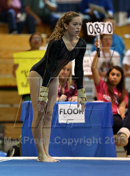 Thumbnail 2 in CHSAA 4A State Gymnastics Championships photogallery.