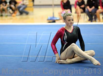 Thumbnail 3 in CHSAA 4A State Gymnastics Championships photogallery.