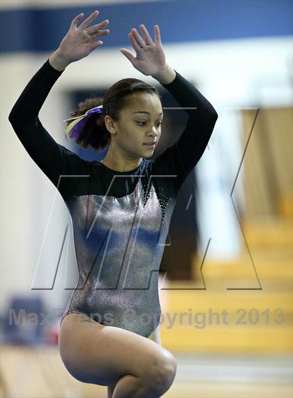 Thumbnail 2 in CHSAA 4A State Gymnastics Championships photogallery.