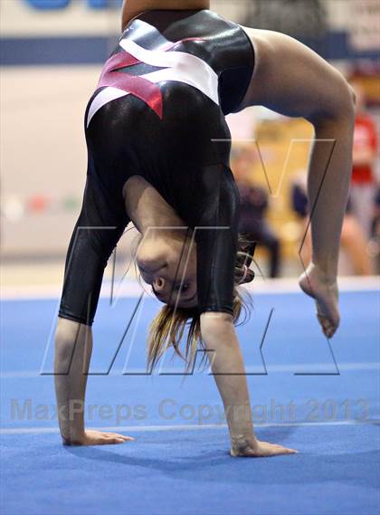 Thumbnail 2 in CHSAA 4A State Gymnastics Championships photogallery.