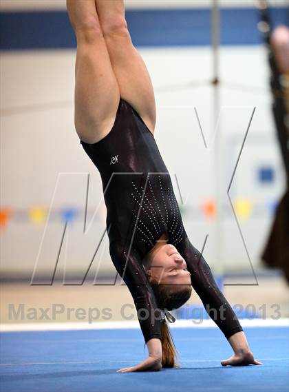 Thumbnail 2 in CHSAA 4A State Gymnastics Championships photogallery.