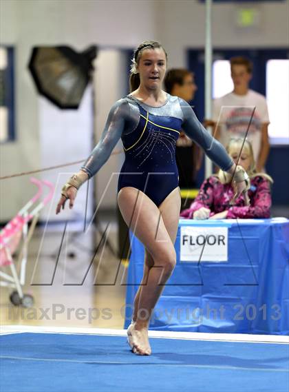 Thumbnail 3 in CHSAA 4A State Gymnastics Championships photogallery.