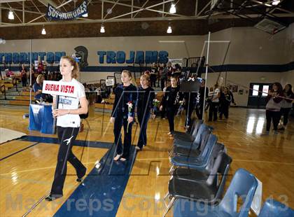 Thumbnail 3 in CHSAA 4A State Gymnastics Championships photogallery.