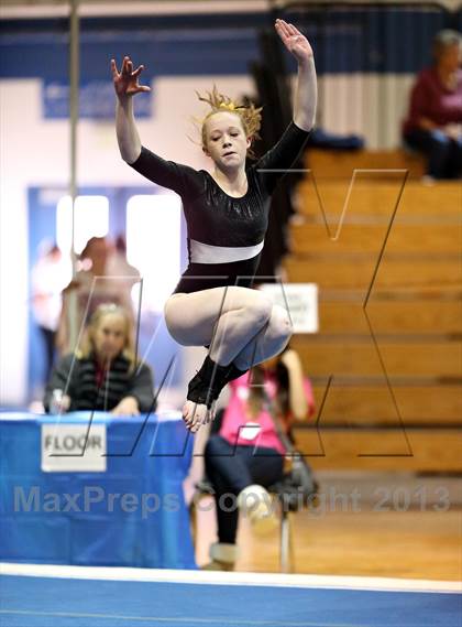 Thumbnail 1 in CHSAA 4A State Gymnastics Championships photogallery.