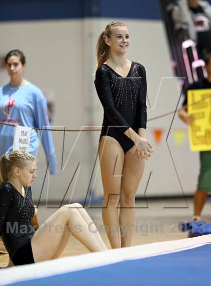 Thumbnail 1 in CHSAA 4A State Gymnastics Championships photogallery.