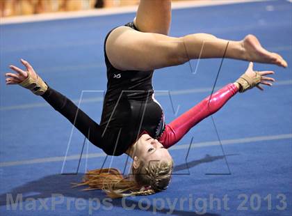 Thumbnail 3 in CHSAA 4A State Gymnastics Championships photogallery.