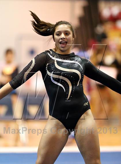 Thumbnail 3 in CHSAA 4A State Gymnastics Championships photogallery.