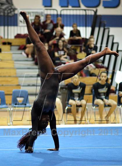 Thumbnail 2 in CHSAA 4A State Gymnastics Championships photogallery.