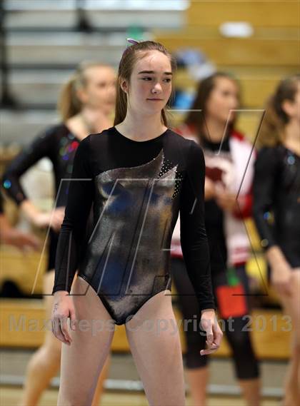 Thumbnail 3 in CHSAA 4A State Gymnastics Championships photogallery.