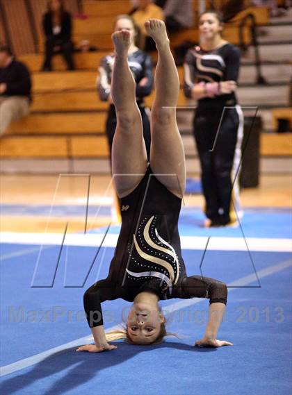 Thumbnail 2 in CHSAA 4A State Gymnastics Championships photogallery.