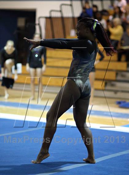 Thumbnail 3 in CHSAA 4A State Gymnastics Championships photogallery.