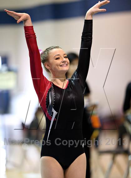 Thumbnail 1 in CHSAA 4A State Gymnastics Championships photogallery.