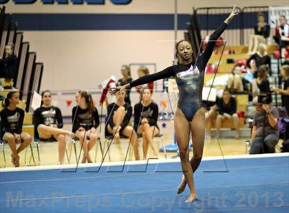 Thumbnail 2 in CHSAA 4A State Gymnastics Championships photogallery.