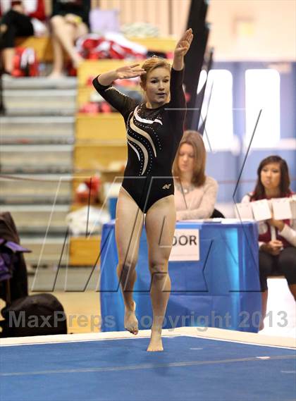 Thumbnail 3 in CHSAA 4A State Gymnastics Championships photogallery.