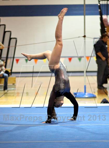 Thumbnail 3 in CHSAA 4A State Gymnastics Championships photogallery.